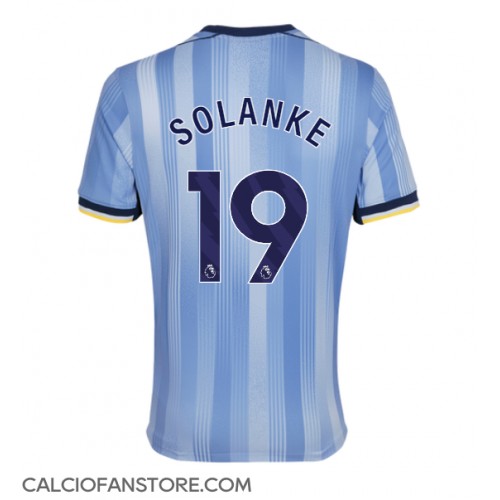 Maglia Calcio Tottenham Hotspur Dominic Solanke #19 Seconda Divisa 2024-25 Manica Corta